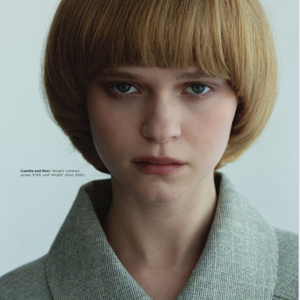 Isla Q. and Chloe Pollard photographed for Fashion Quarterly Magazine by Carolyn Isabel Haslett; Fashion: Rachel Morton; HMU: Leisa Welch