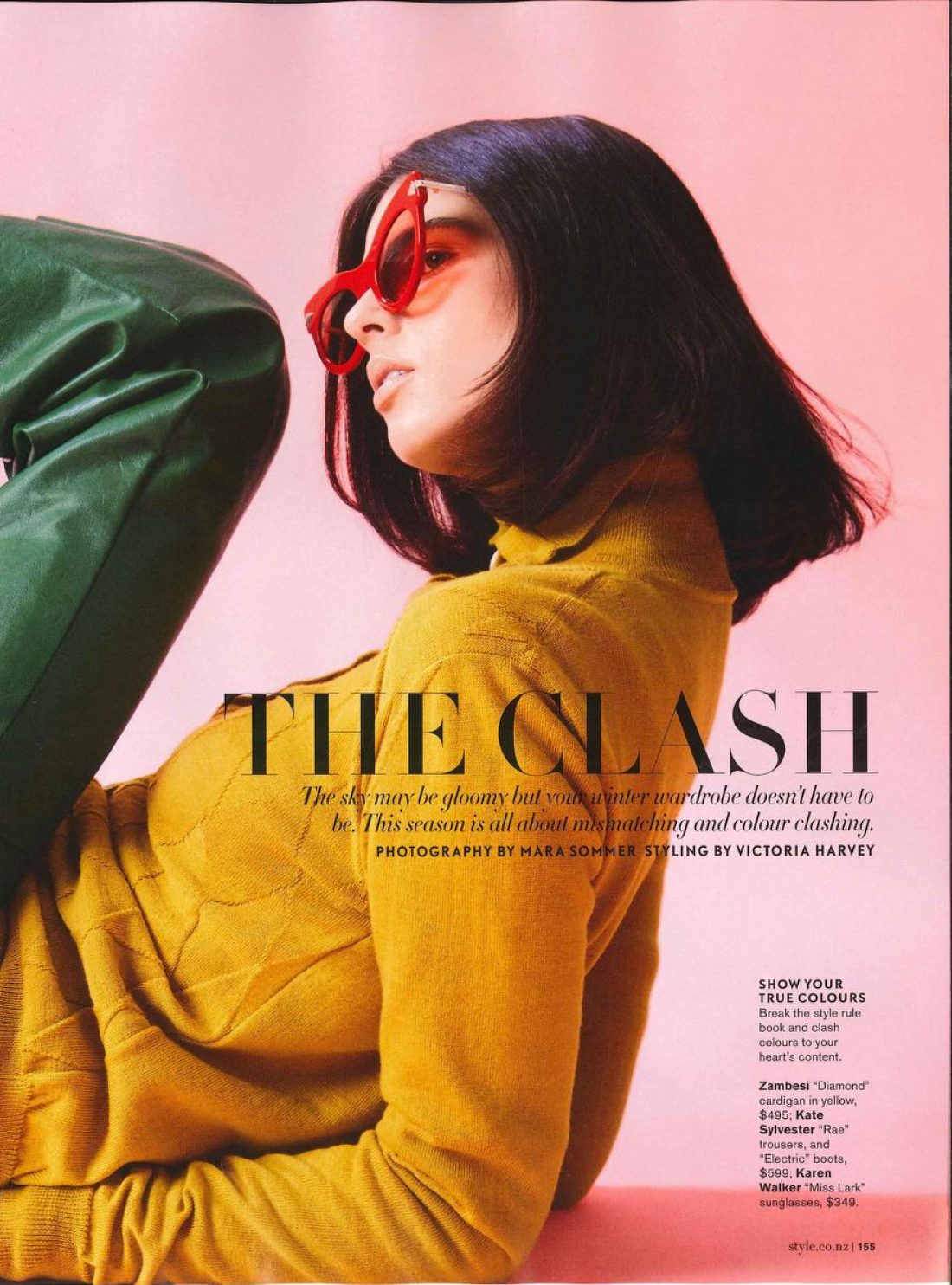 Lily photographed by Mara Sommer for Mindfood Style Magazine