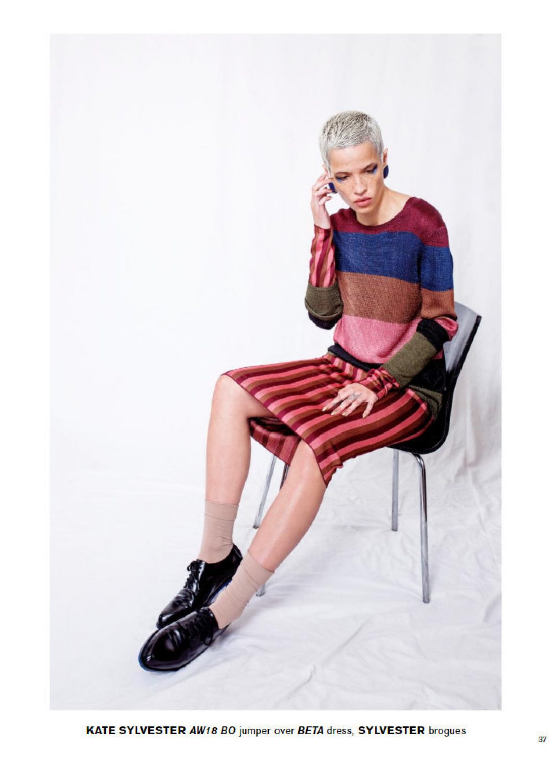 Dani photographed by Carolyn Haslett; Fashion Rachael Churchward ; Hair: Sara Allsop; Mua: Richard Symons using M.A.C Cosmetics, Words: Grant Fell