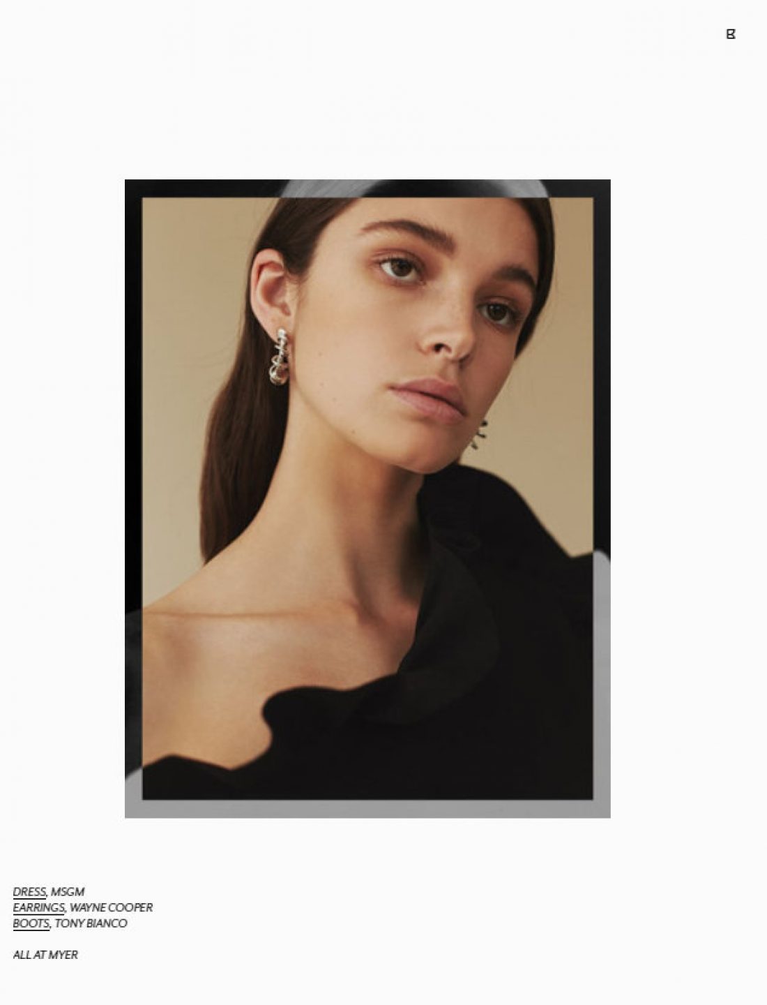 Erin photographed by Tim Ashton for Badlands Journal; Styling: Emma Westblade; Hair & Makeup: Joel Phillips; Art Direction; Badlands Studio