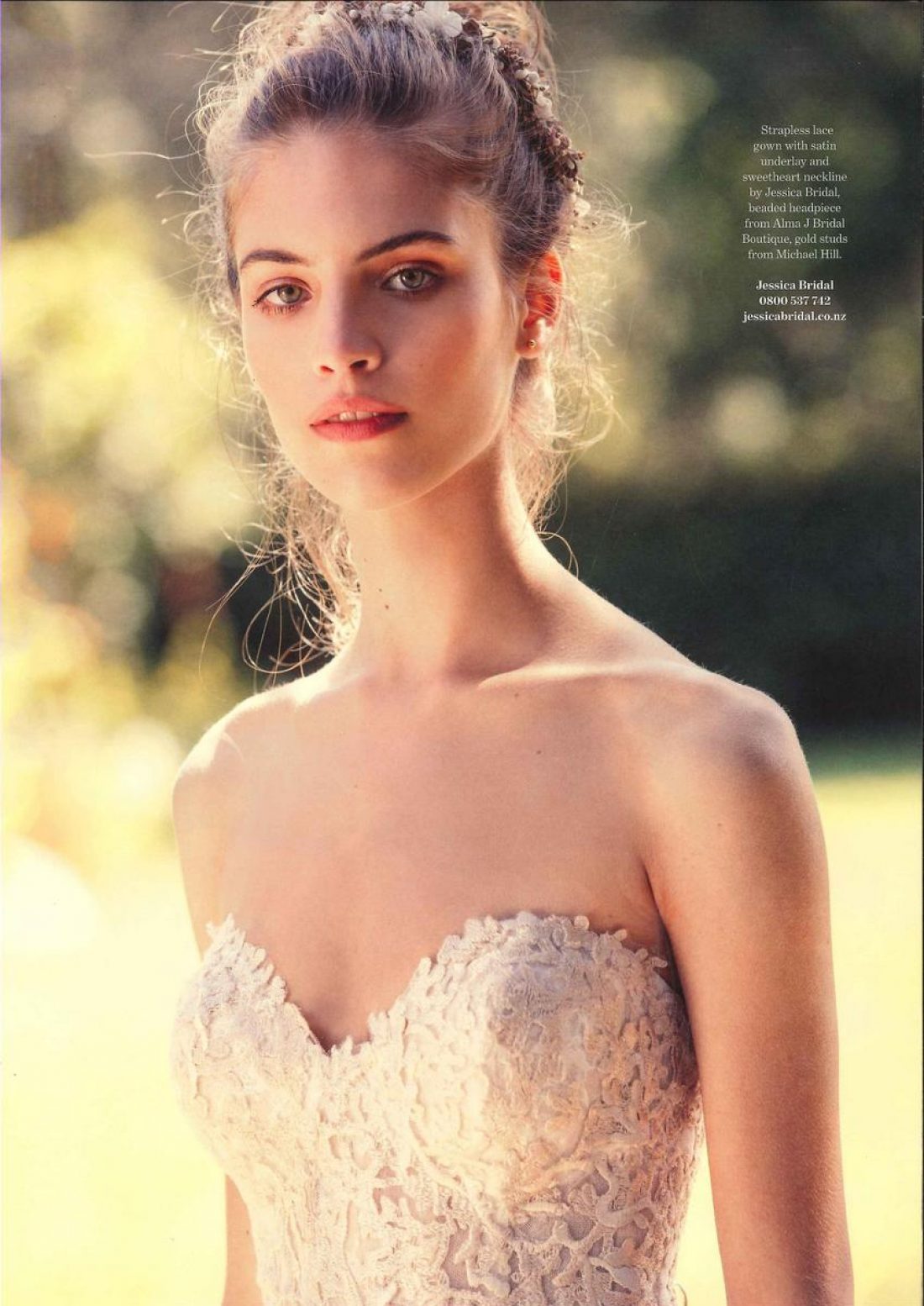 Bernie photographed for New Zealand Weddings by Carolyn Haslett