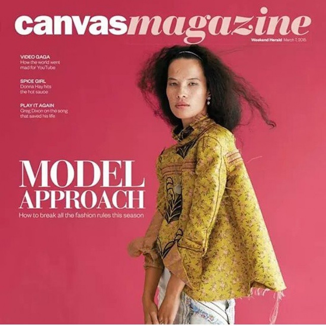 Dani for Canvas Magazine, shot by Dan Ahwa