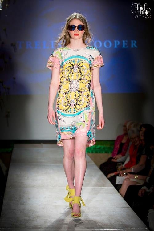 Milly & Mackenzie walk Glenhu Station show for Trelise Cooper