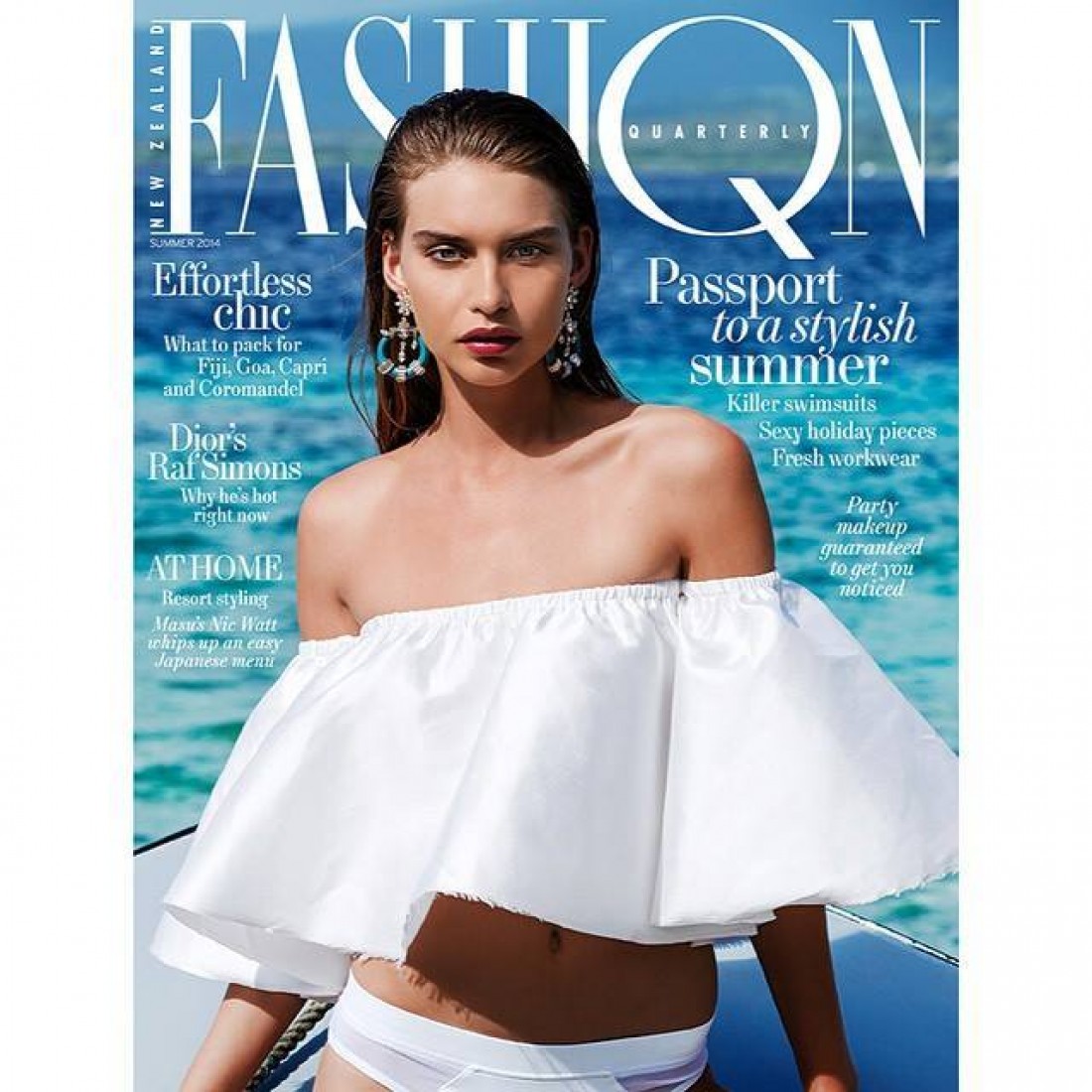 Avril for FASHION QUARTERLY shot by Mara Sommer, styling by Sally-Ann Mullin