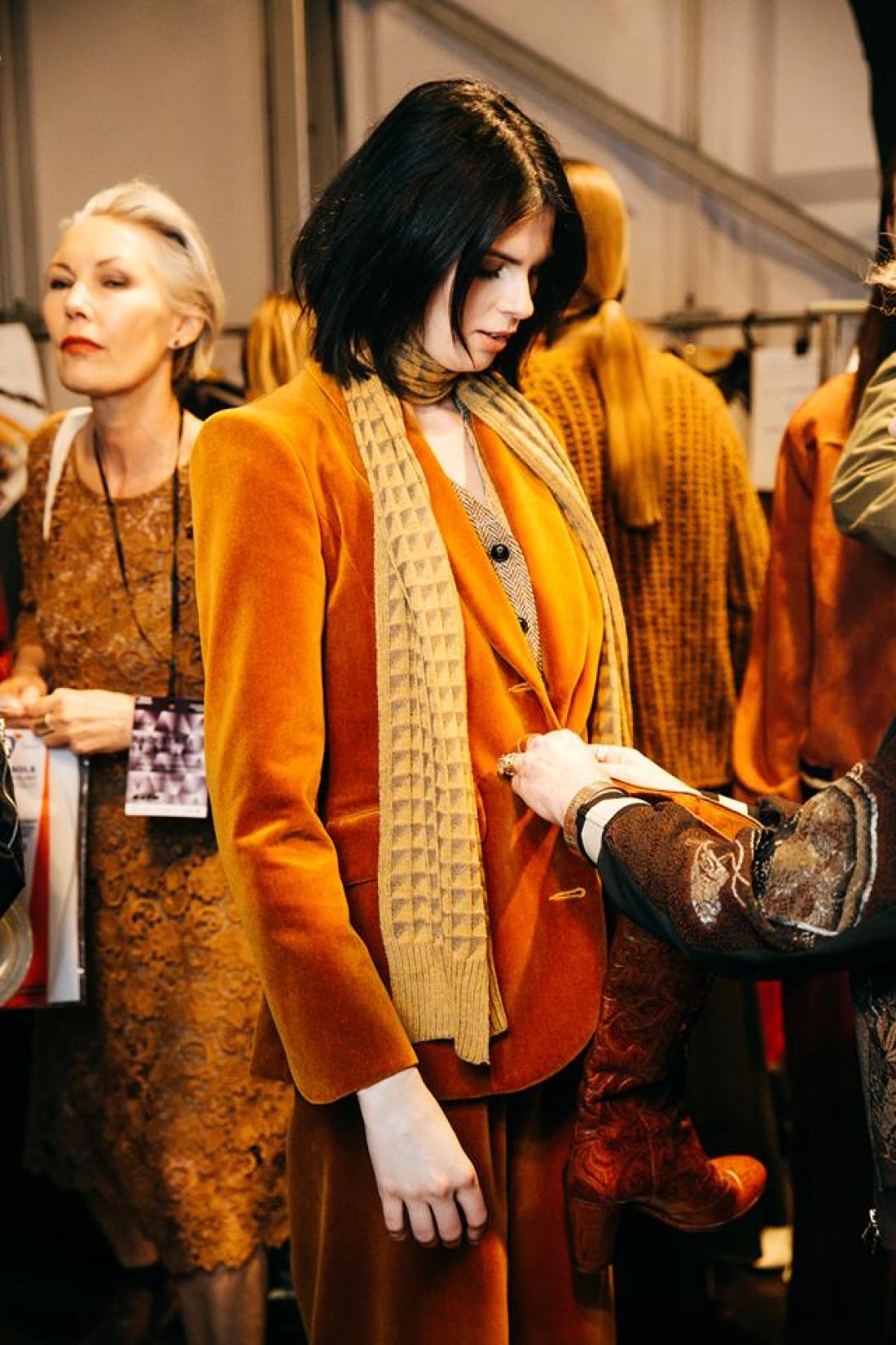 Dani, Polly, Brooklyn, Lily, Alannah, Ellery, Lochie , Jin for the Wool Show at NZFW : Picture Credit Annupam Singh