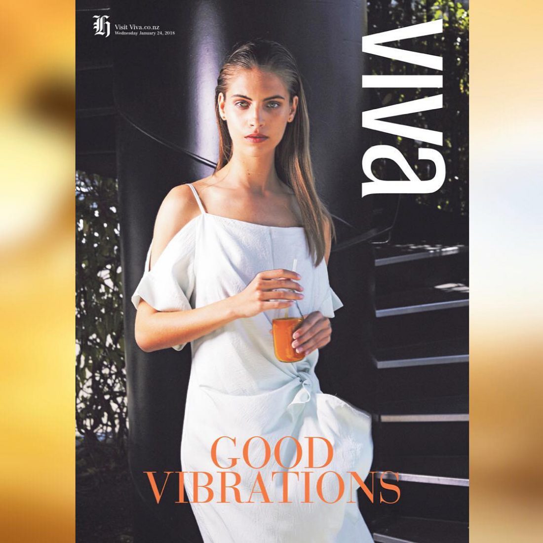 Bernie photographed by Rebecca Zephyr Thomas for Viva Magazine:  Fashion editor: Dan Ahwa .  Hair and makeup: Carolyn Haslett using M.A.C Cosmetics.  Fashion assistant: Rosie Herdman.  Special thanks to Vicki Cullinane and yoga instructor Juan Diaz from Studio Red. Visit Studioredyoga.com