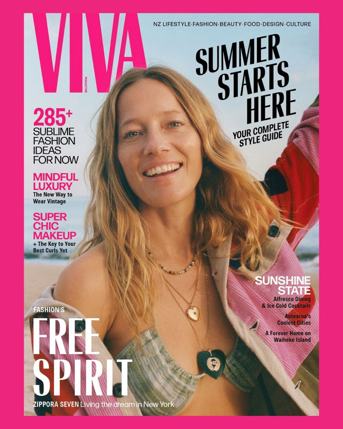 Zippora covers Viva Magazine Volume 6 #FreeSpirit photographed by Terence Connors: Fashion Dan Ahwa