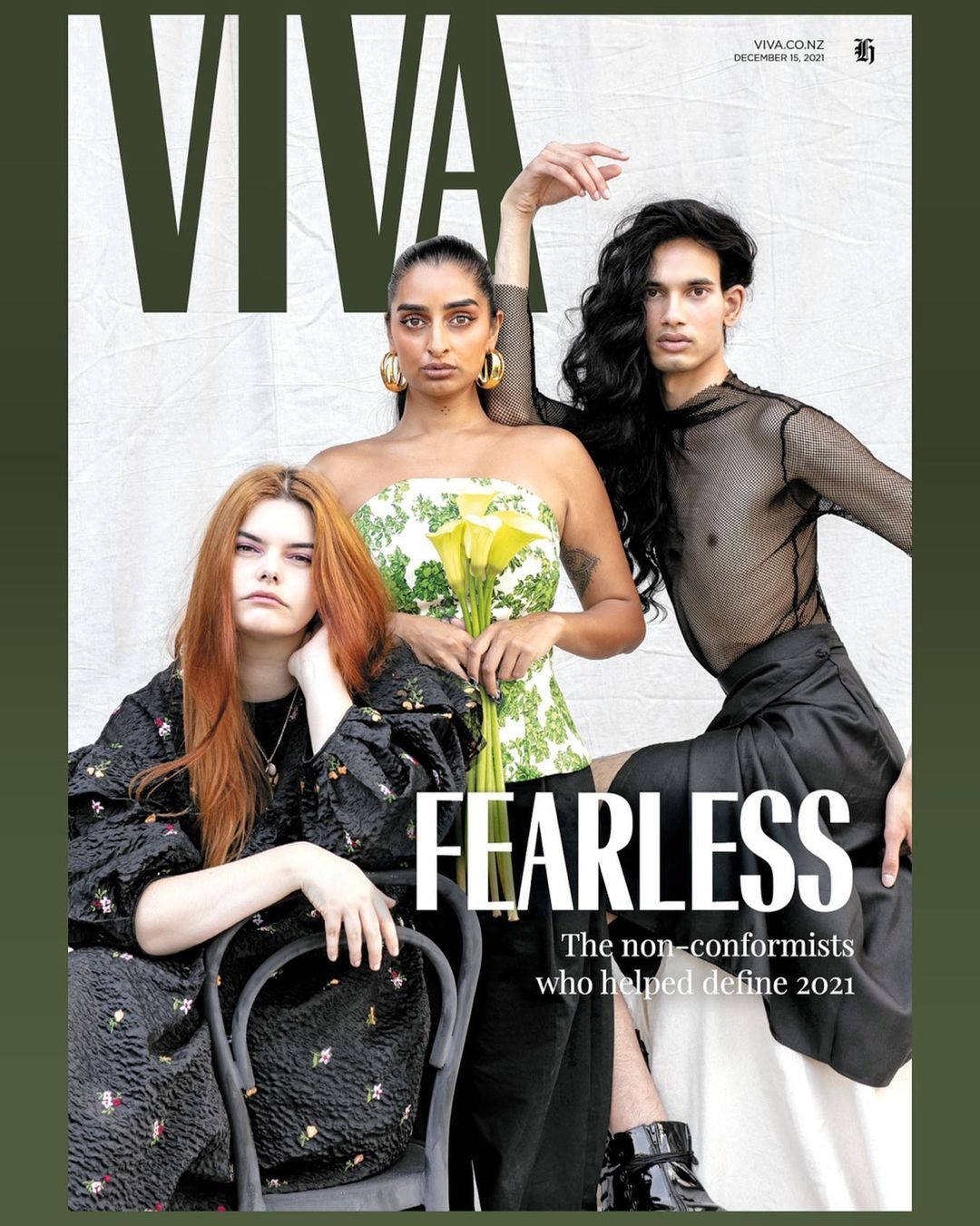 Shaneel Lal covers Viva Magazine photographed by Babiche Martens; Fashion by Dan Ahwa