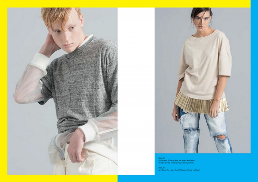 Ed for LE ROY Magazine shot by Andrei Blidarean