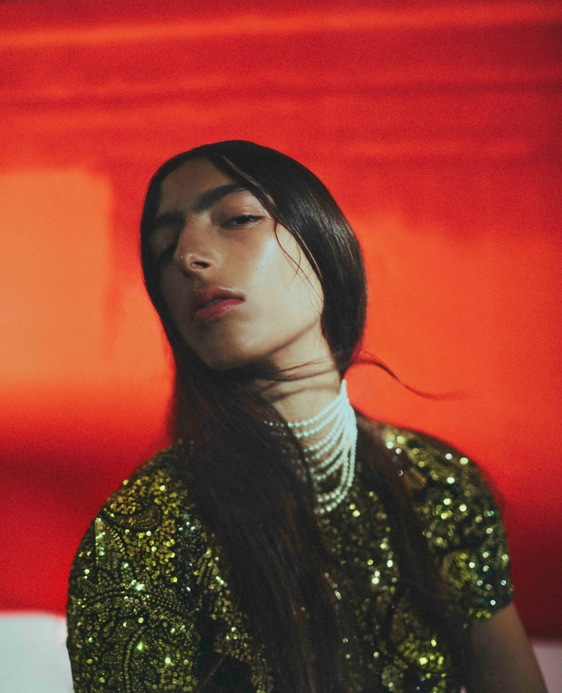 Mia Arlove for Harper’s Bazaar photographed by Georges Antoni ⁠ Stylist: @ilkinkurt⁠ Hair: @darenborthwick⁠ Makeup: @lindajefferyesmakeup⁠ #MiaArlove