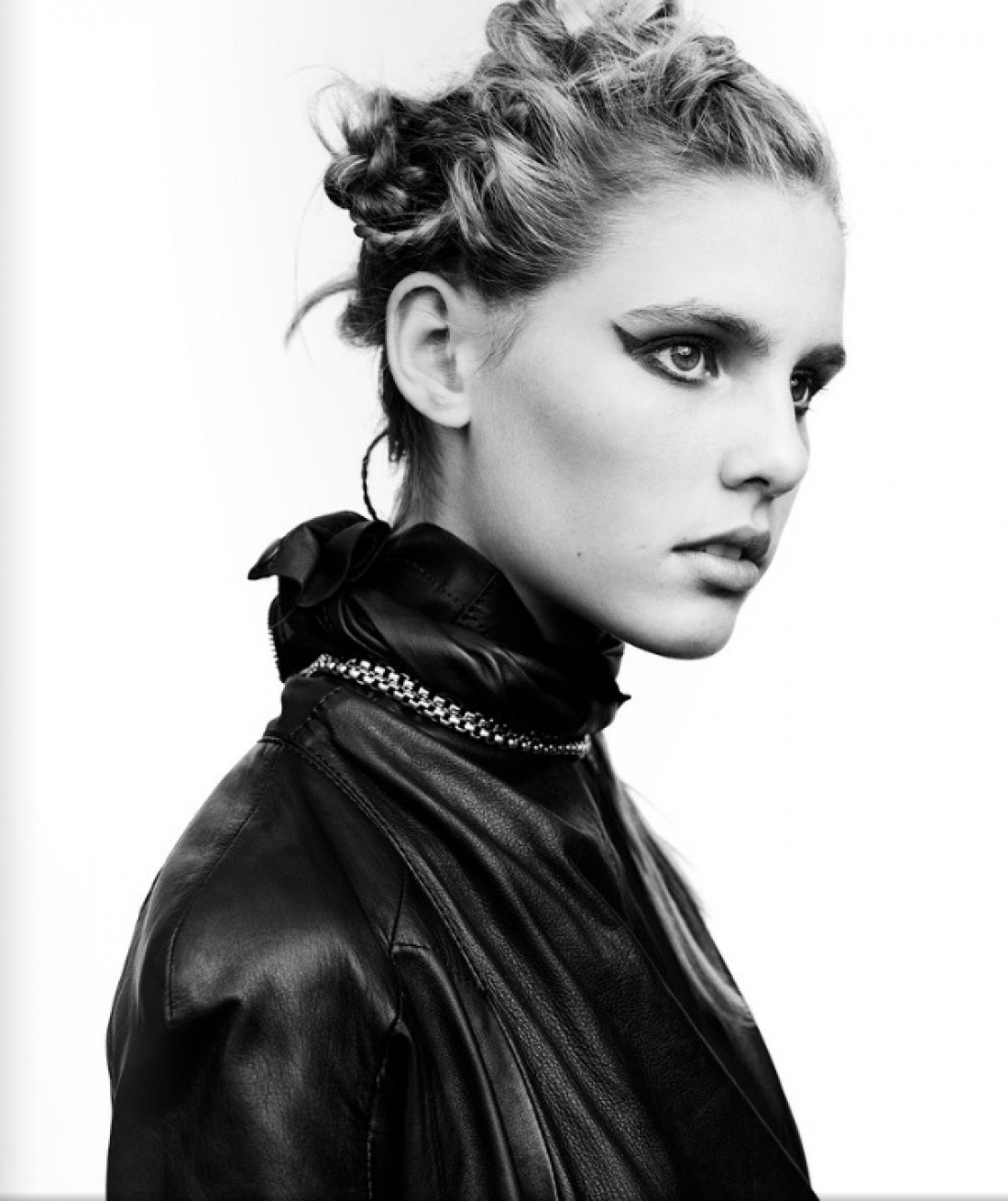 Dillyn & Gloria photographed by Charles Howells for BLKONBLK #6; Fashion Editor: Rachael Churchward : Hair Lydia Mahon, Ashley Hoyt, Candace Cole, Katie Berrett & Bella McNab @ Ryder Salon using Davines: Mua Shirley Simpson & Phoebe Watt