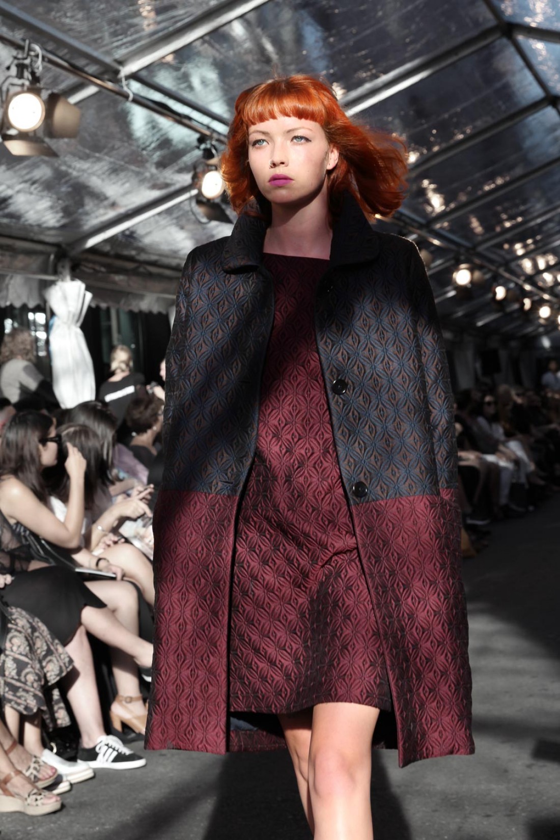 Pepa, Jasper, Bernie, Libby, Erin, Dillyn, Zoe, Enya, Tessa photographed by Foureyes walking in the  Britomart Fashion Sessions for Kate Sylvester, Zambesi, World, Taylor and Juliette Hogan