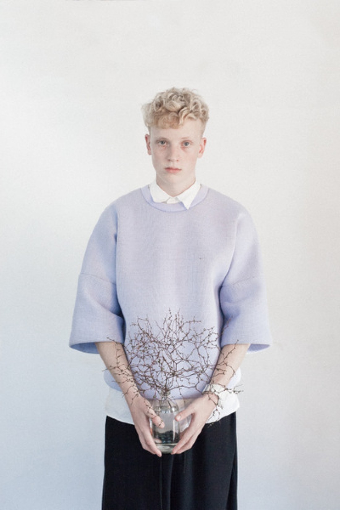 New Faces Ed, Moni, Phoebe, Phoebe- Lou, Lucy and Finbarr for BLK on BLK by Frances Carter, styling by Dylan James Richards and Seb McGirr Hunt