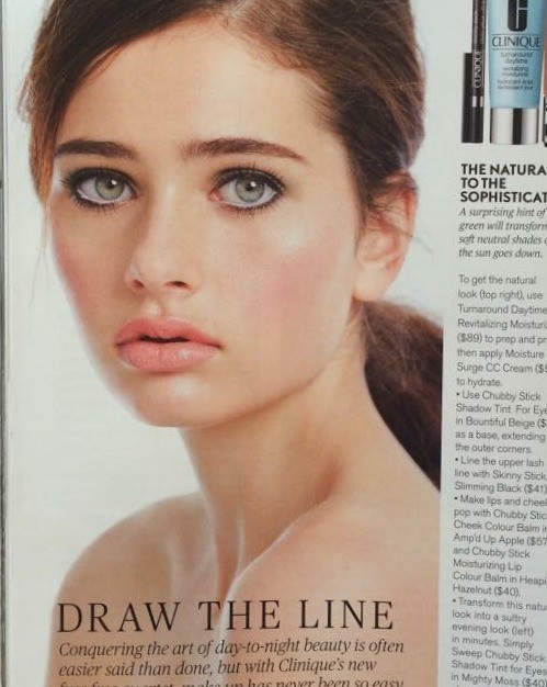 Ruby Pedersen in Mindfood Magazine shot by Steve Tilley