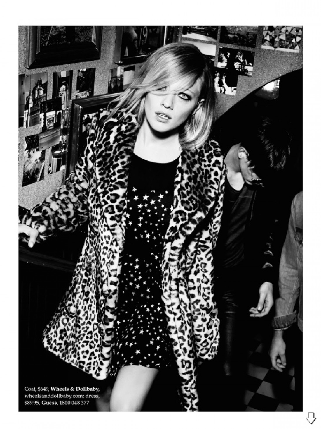 Zippora for ELLE Magazine shot by David Mandelberg, styling Nicole Bonython-Hines