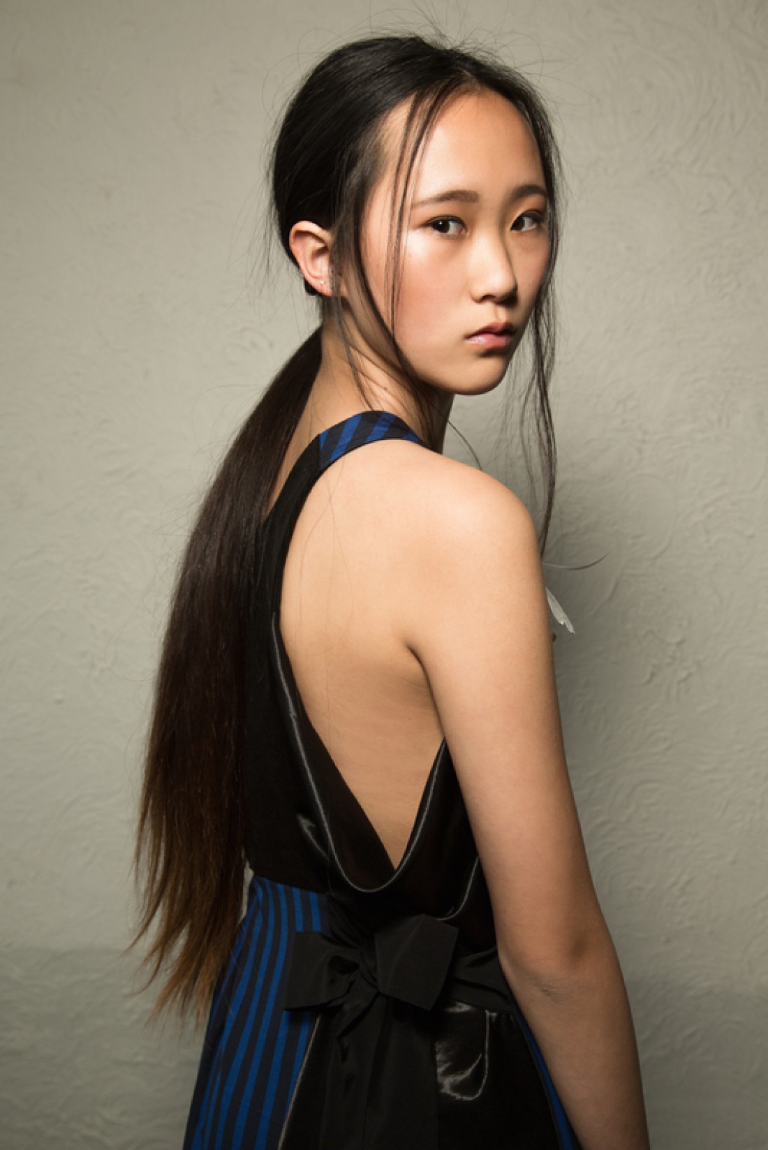 Luka Mues Salon Show, with Bonnie, Bernie, Vanessa, Zazi, Genevieve, Noon, Polena, Cynthia shot by Apela Bell & Jason Tran, styled by Oliver Guyon, Hair: Maggie Pang from Stephen Marr