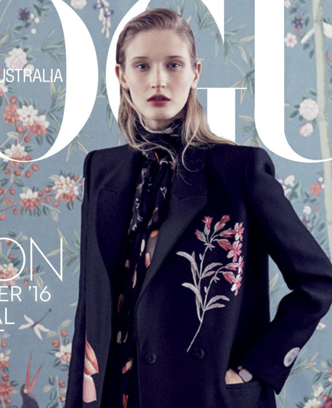 Jade photographed for Vogue Australia by Nicole Bentley