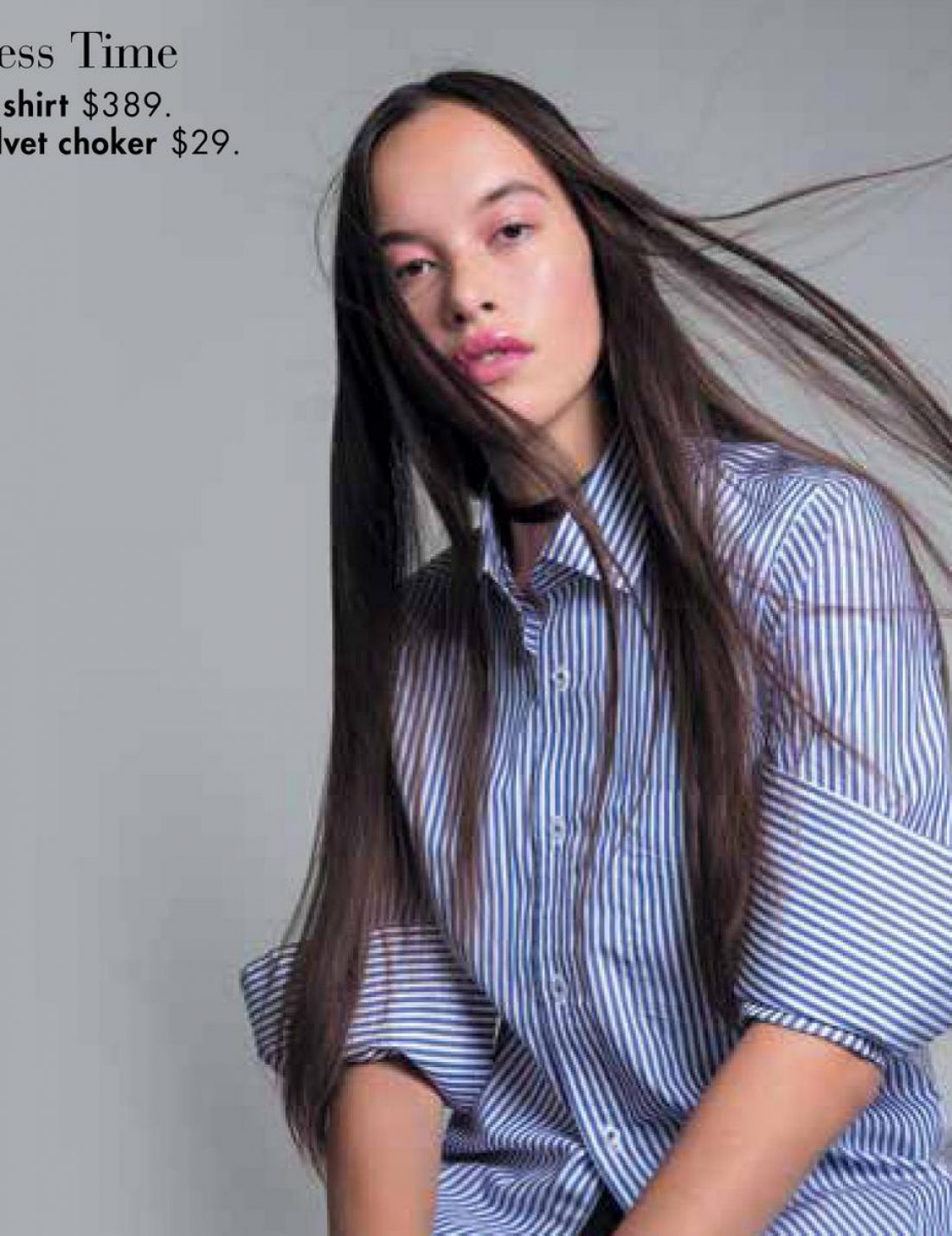 Charlee photographed by Guy Coombes for Canvas Magazine, Fashion: Dan Ahwa