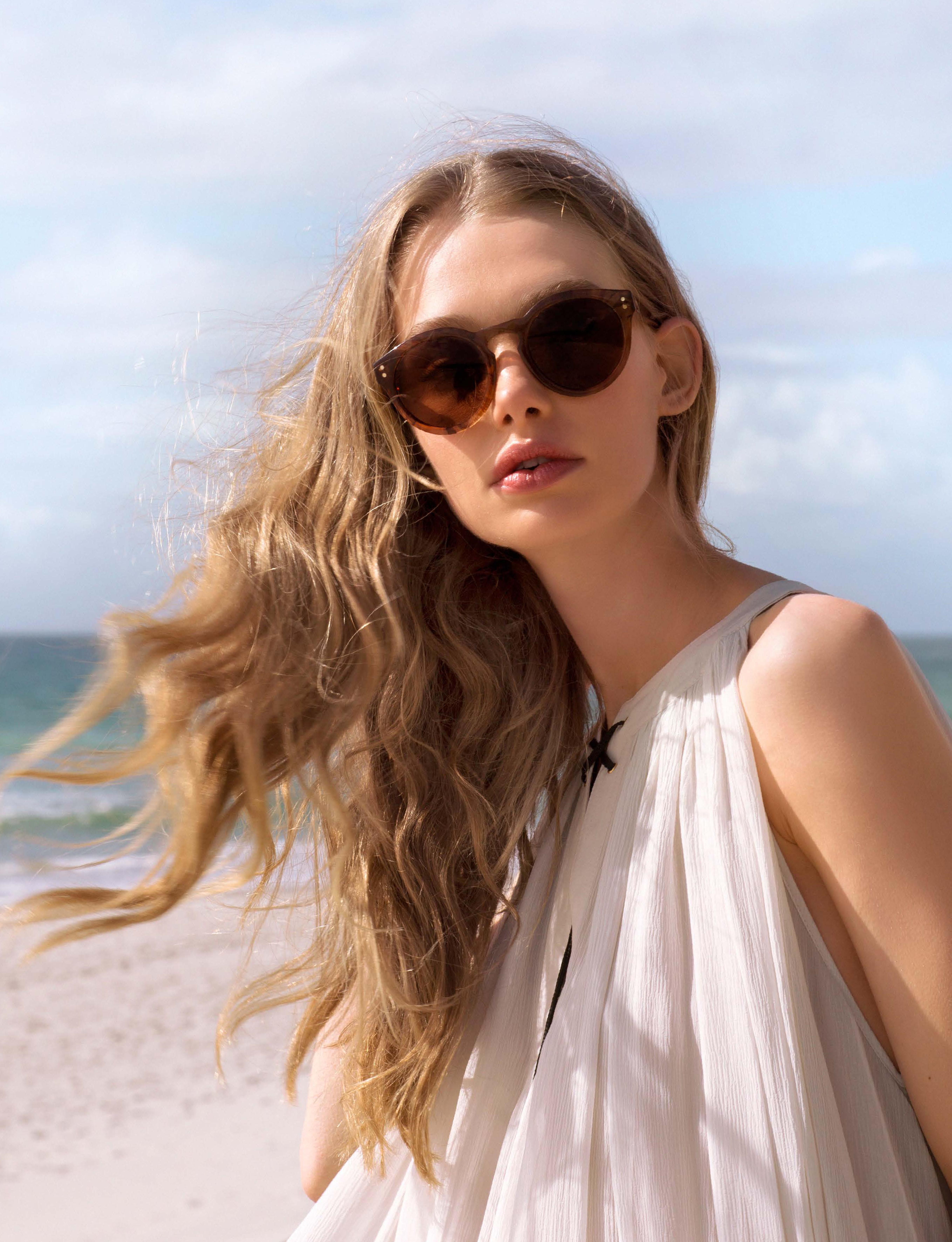 Marnie Harris for Kate Sylvester Eyewear shot by Greta Van der Starr