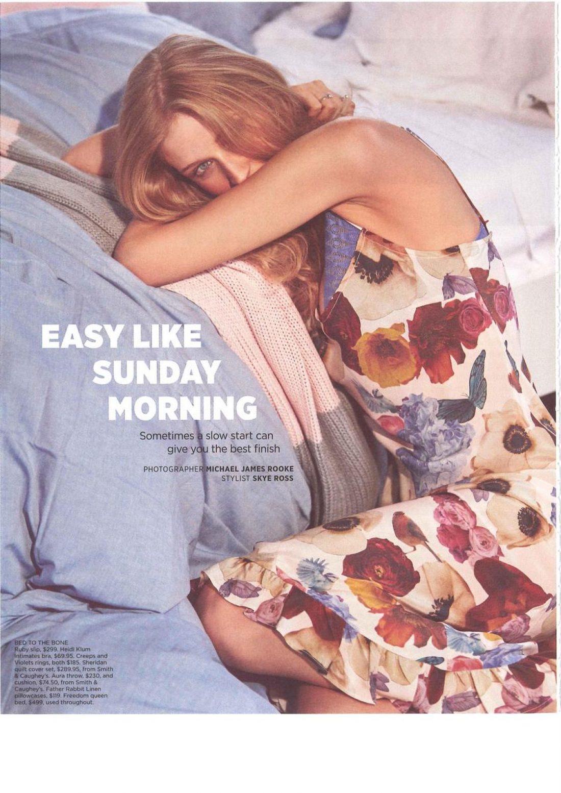 Jade photographed by for Miss FQ Magazine by Michael J Rooke, Styling Skye Ross