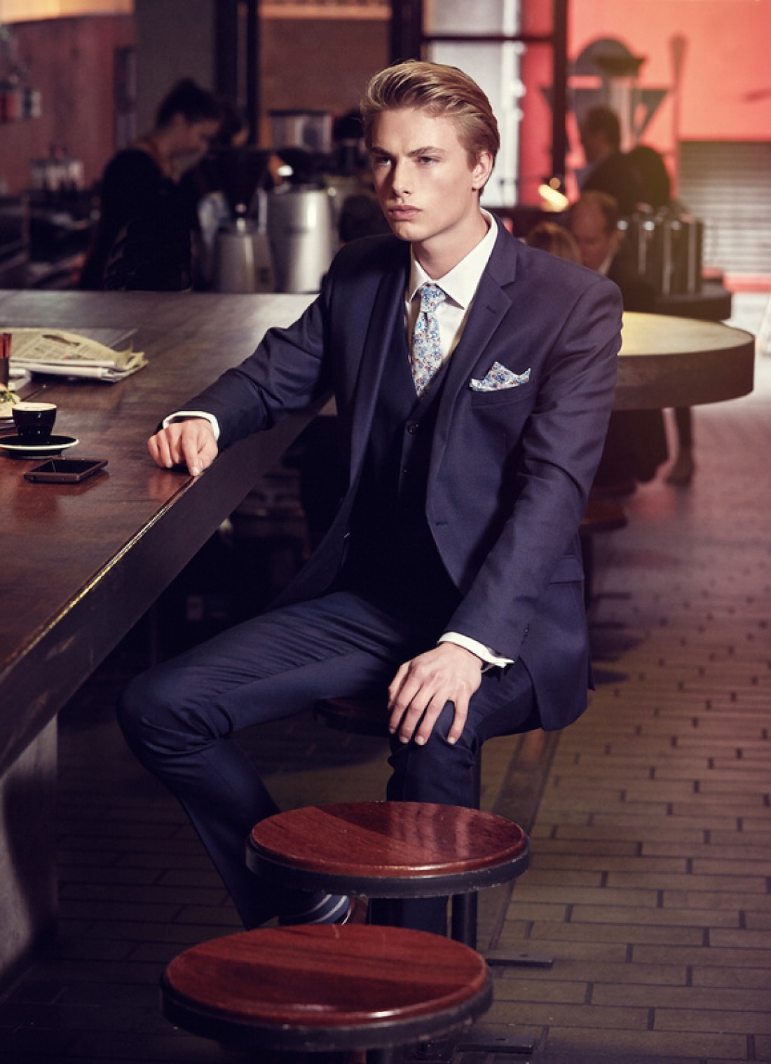 Daniel shot by Steve Tilley for NZ Weddings Magazine, Grooming: Leisa Welch