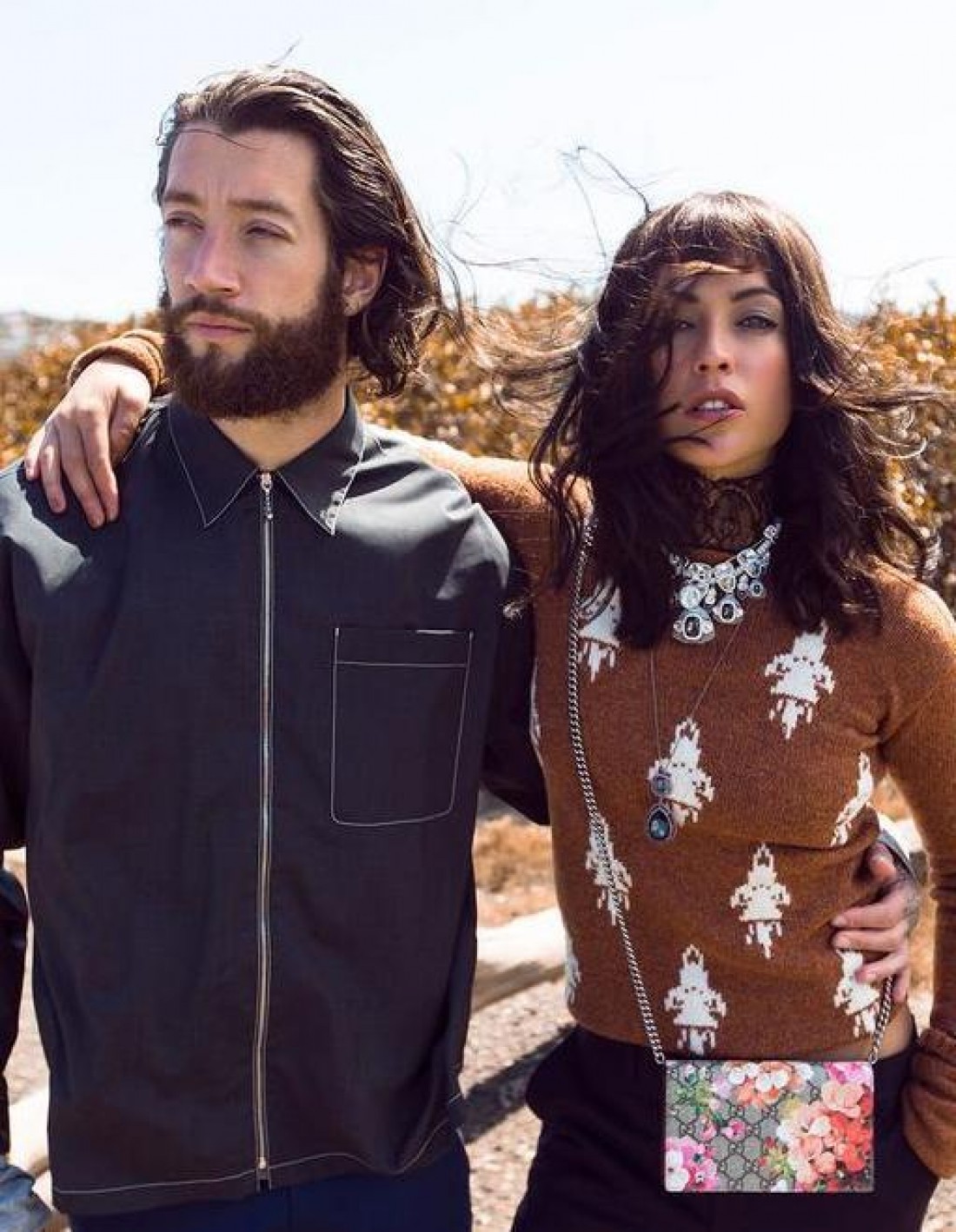 Lorano shot by Guy Coombes for Viva magazine, fashion by Dan Ahwa