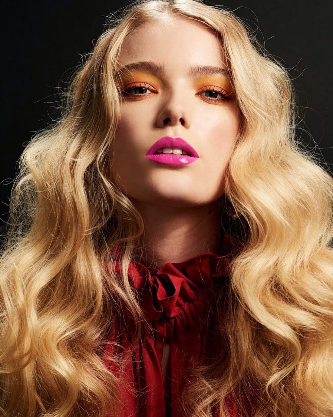 Charlotte photographed by Karen Ishiguro @ishigurokaren for REMIX MAGAZINE;  Makeup: Kiekie Stanners@kiekies__ ; Hair: Sara Allsop @ Dharma Salon  @saraallsop