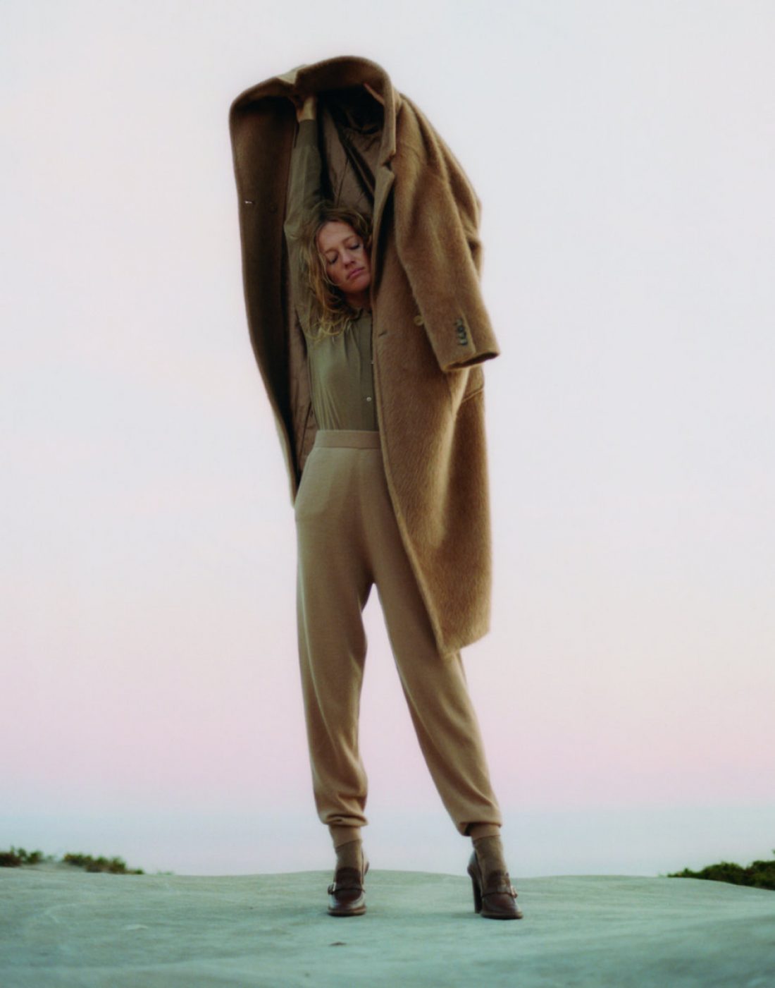 Zippora Seven photographed for Elle USA; Ph: Terence Connors; Fashion Marine Braunschvig; Cedric Michel; Tobias Sagneur