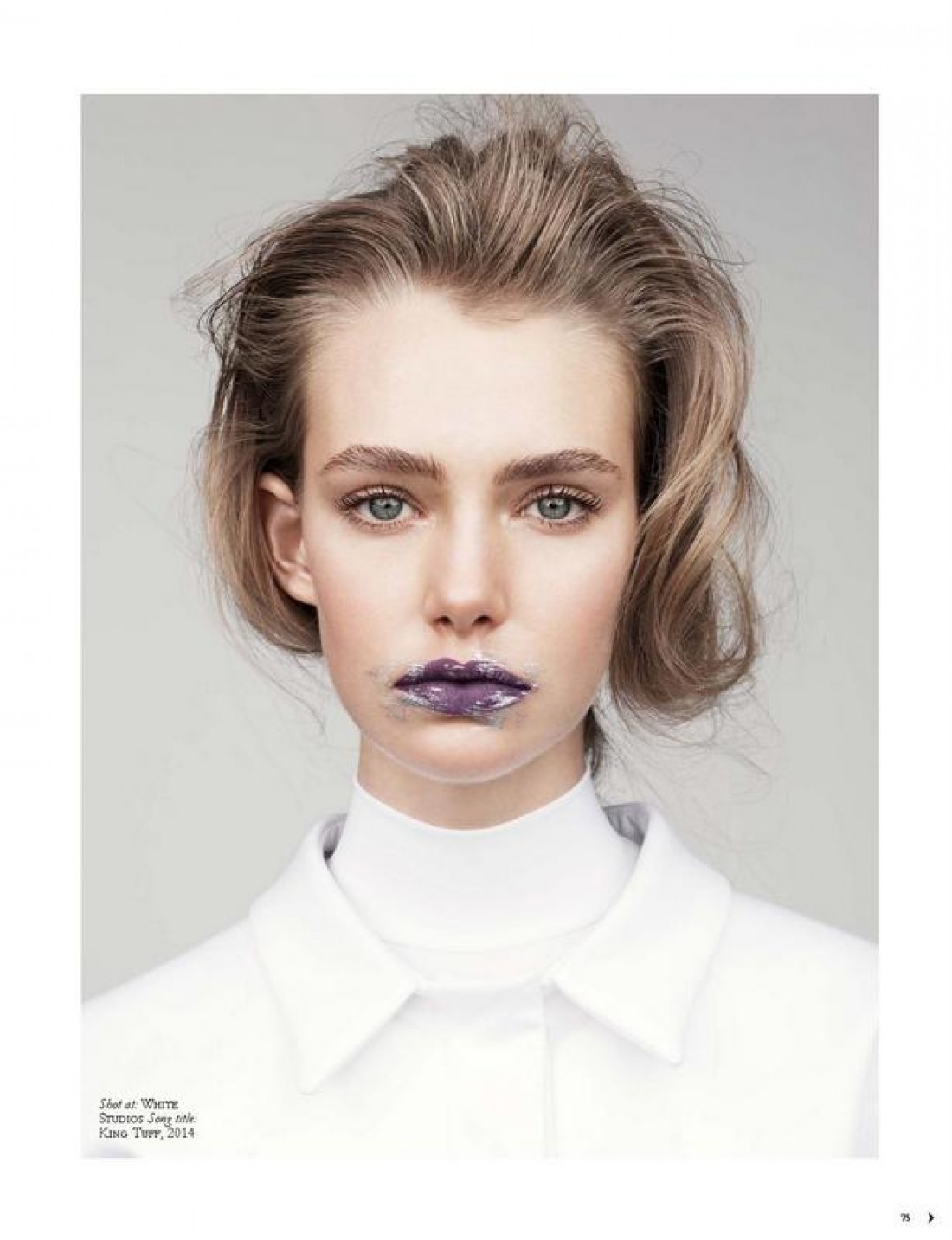 Marnie for BLACK Magazine shot by Charles Howells, styling Rachel Churchwood