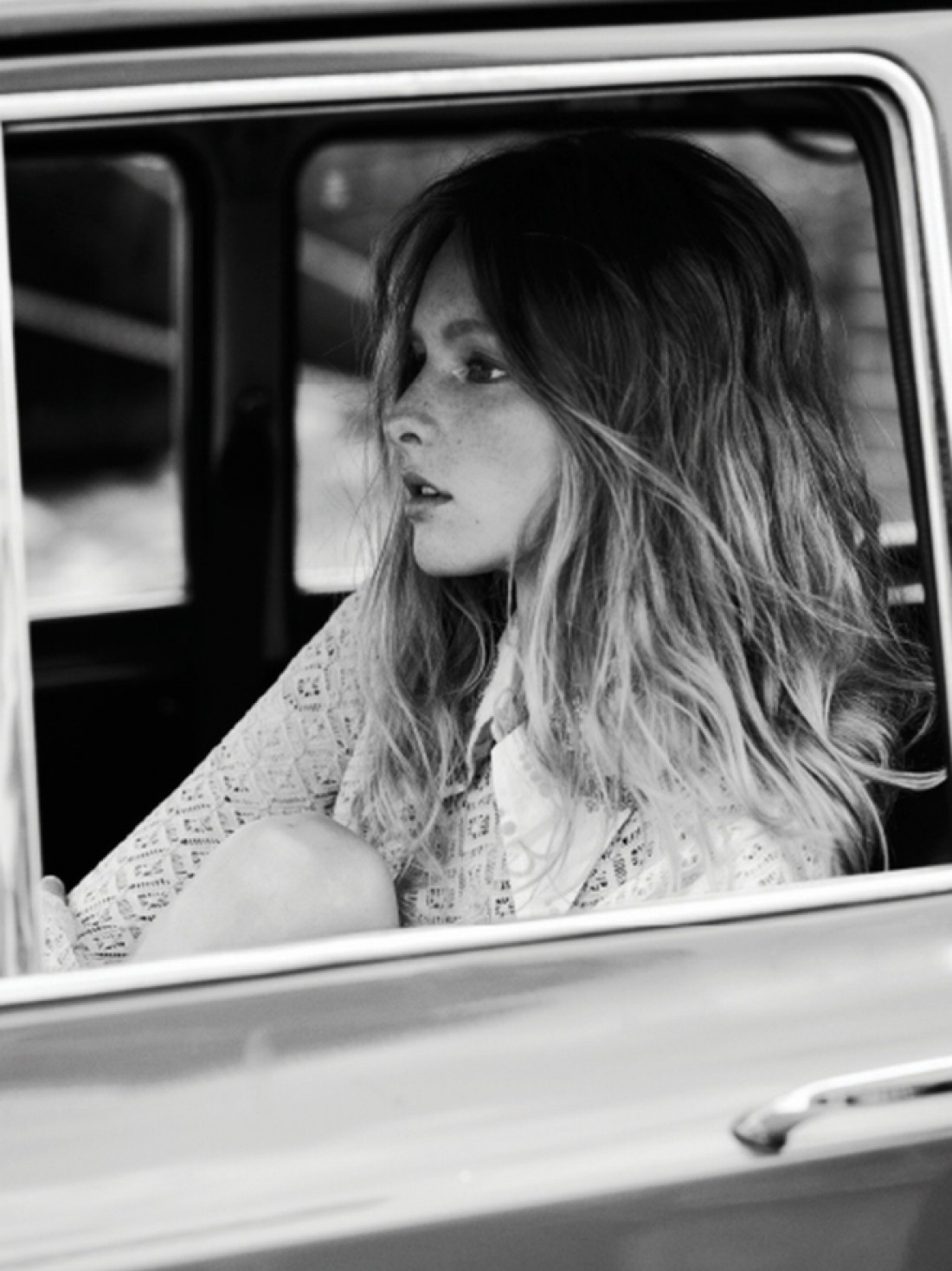 Eva: Russh Magazine, Rolling In, Or Moving Out” PHOTOGRAPHY Edd Horder   STYLING Bridie Gilbert HAIR Maki Tanaka   MAKEUP Yumiko Yamamoto