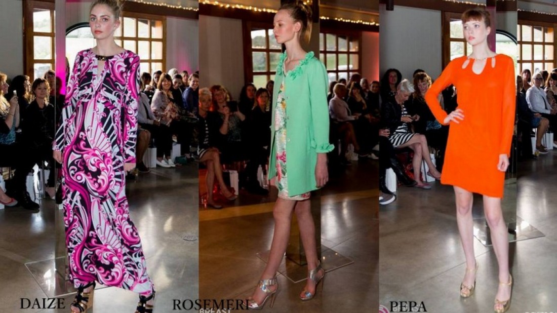 Daize, Mackenzie, Milly, Pepa, Rosemeri in the Soho Winery Show for Trelise Cooper , Andrea Moore, Yvonne Bennetti, Taylor Boutique in Arrowtown: photographed by Carmen Bird