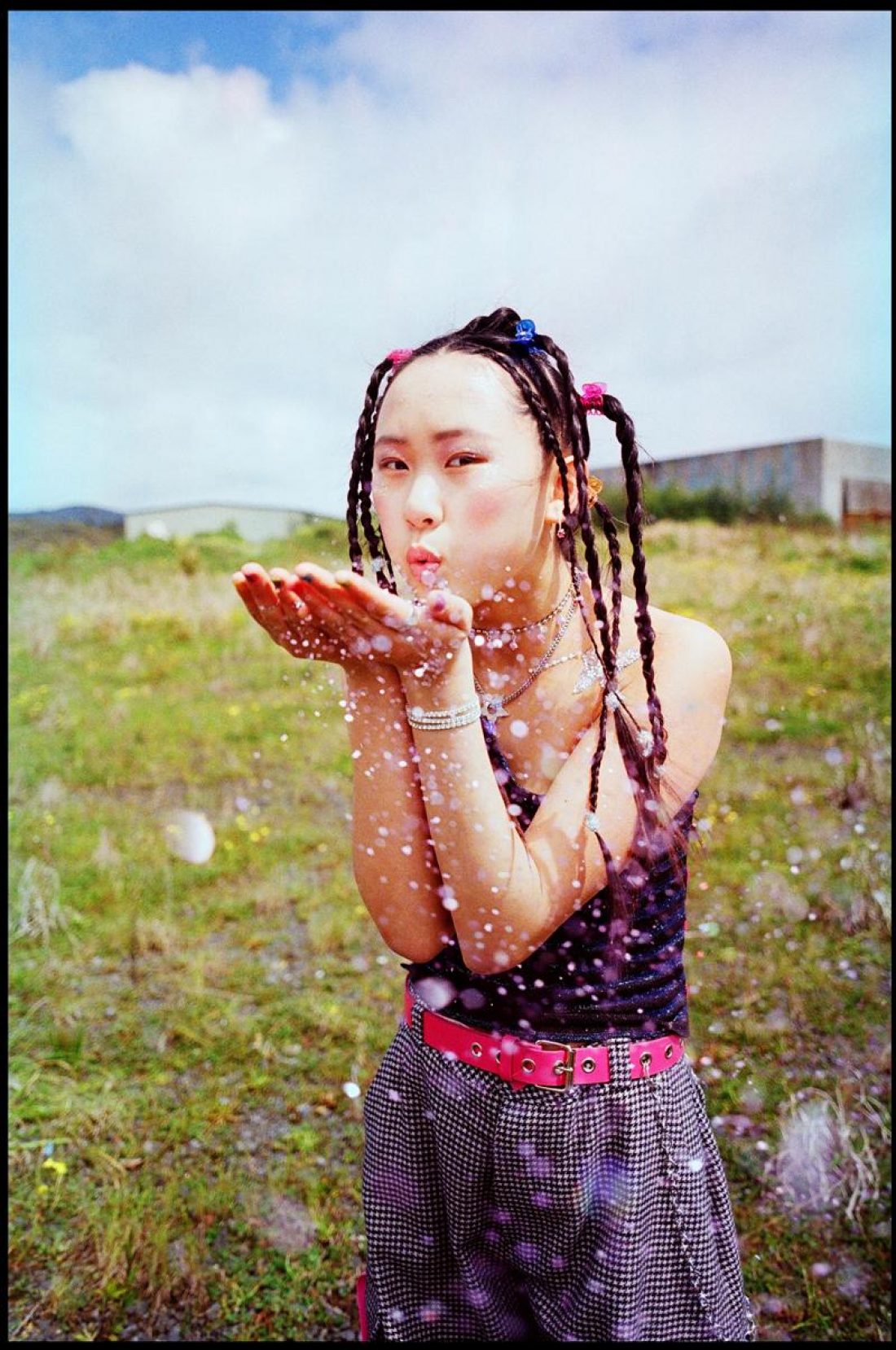 Bonnie photographed for iD Magazine for @notnicola ‘s new collection I DON’T BELONG HERE photography/styling @imogenwilson_ hair @tommystayton make-up @hellotanya assistant photographer @babybrannen film @undercover.kiwi