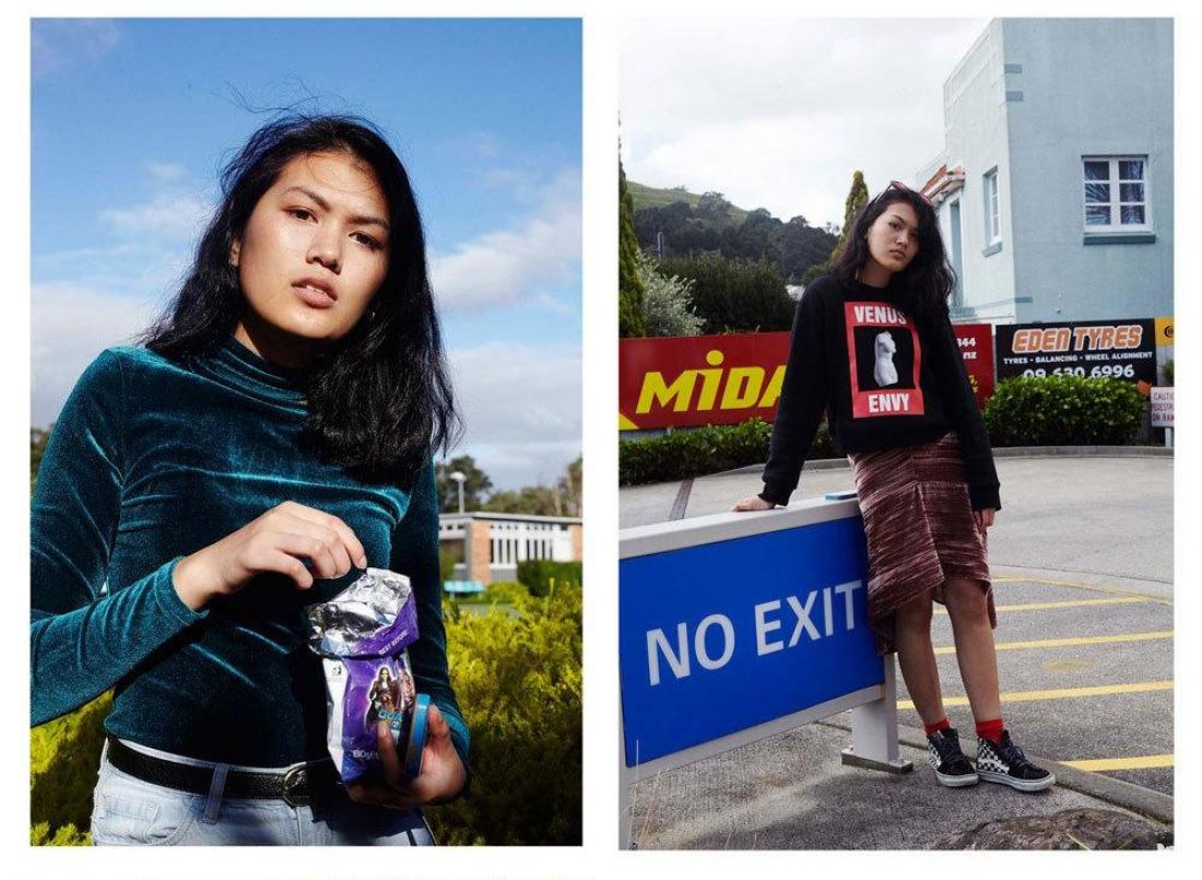 Polena photographed by Rebecca Thomas for iD magazine