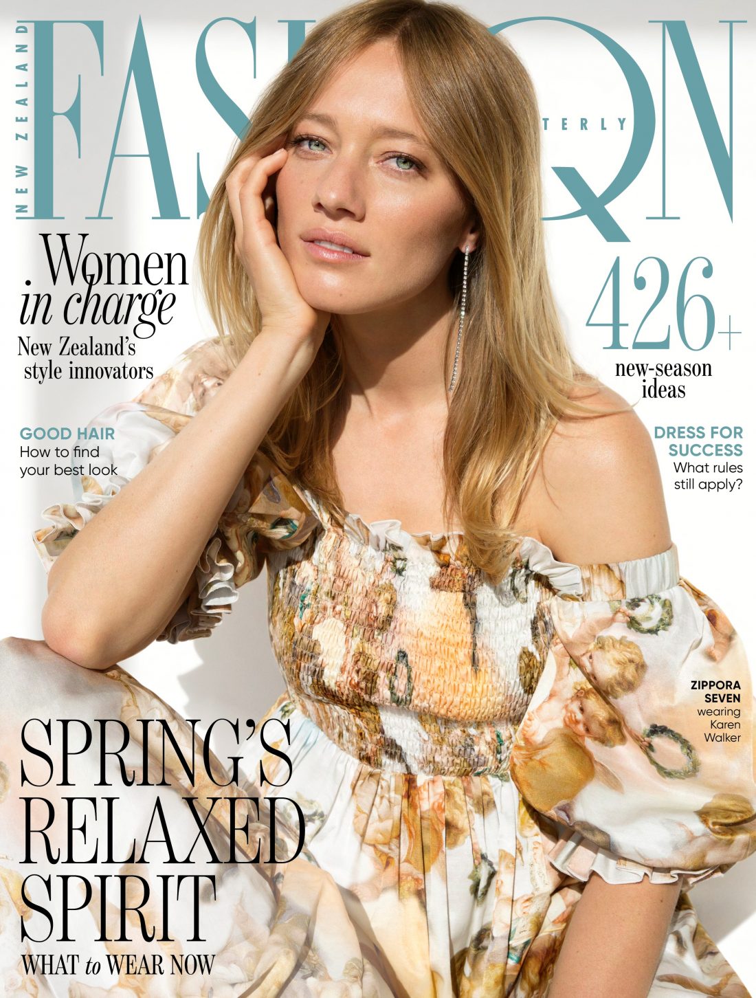 Zippora photographed by Olivia Hemus for Fashion Quarterly Magazine: .⁠ @zippyseven wears @karenwalker for FQ Issue 3, 2019. Photography @oliviakirkpatrickphoto Styling @racheljmorton Hair and makeup @v_carde